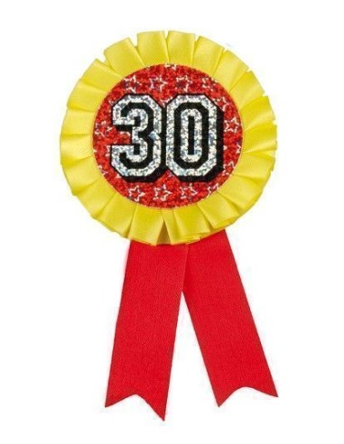 Rosetón olografico '30' - di alta qualità, ideale per il carnevale, feste a tema ed eventi speciali.